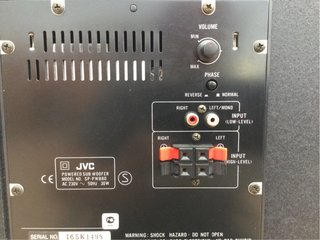 Altavoz Subwoofer activo JVC
