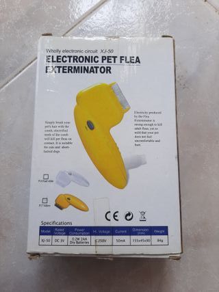 Exterminador pulgas elétrico