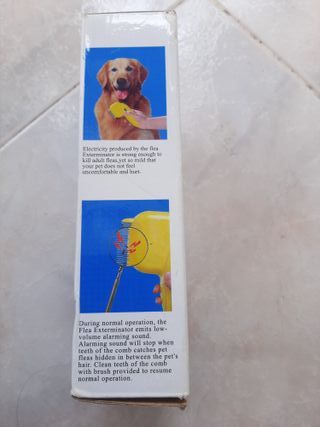 Exterminador pulgas elétrico