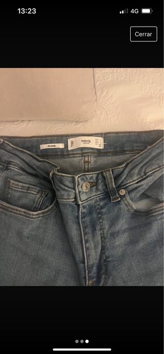 Pantalones vaqueros campana