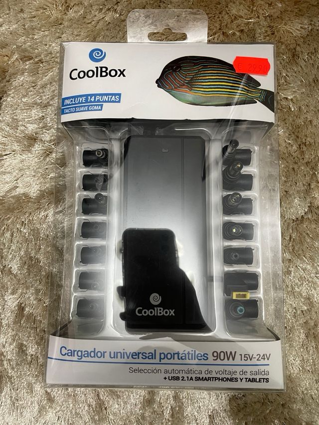 Cargador universal Coolbox
