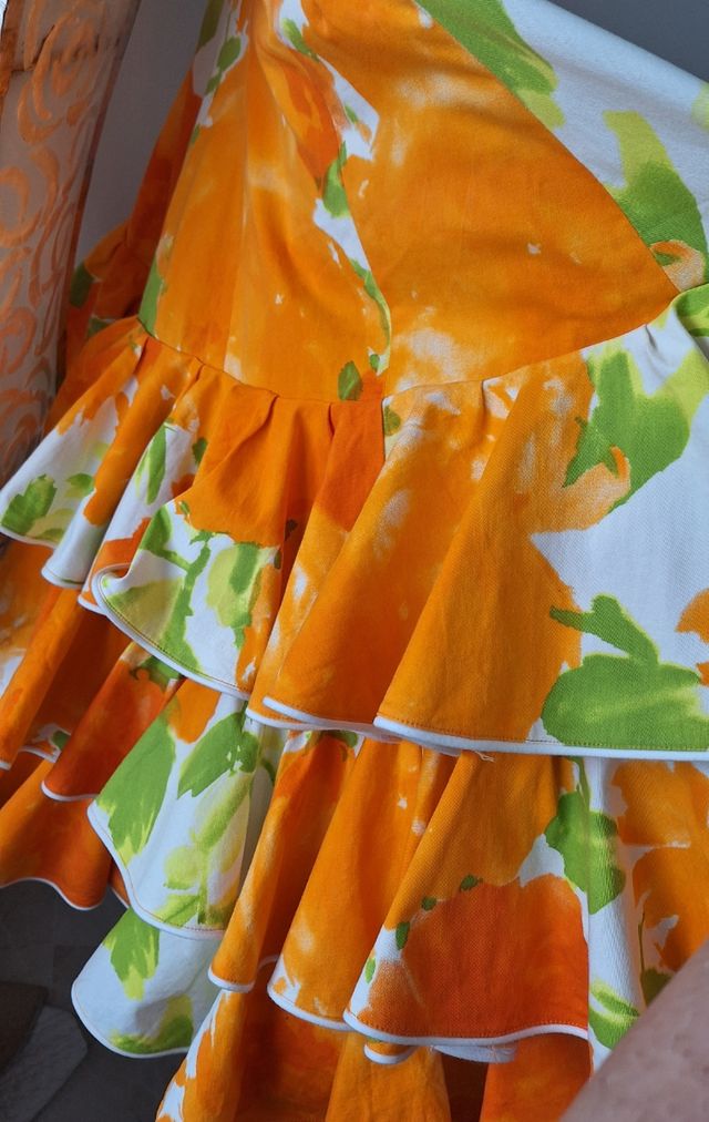 TRAJE VESTIDO GITANA FLAMENCA