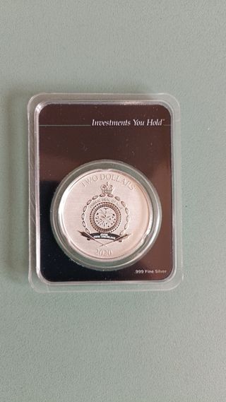 Moneda onza plata Mythosaurio Star Wars