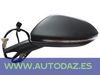 Retrovisor izquierdo eléctrico, térmico, imprimado + inte