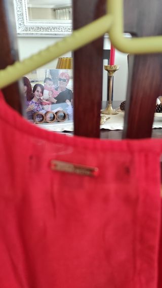 Camisa manga corta roja