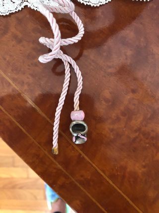 Angioletto ,quadretto scarpetta in argento