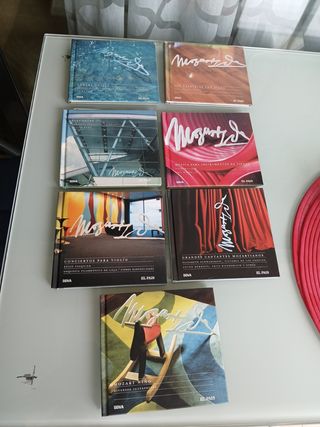 colección CD + libro MOZART
