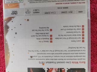 DVD Barry waite concert live