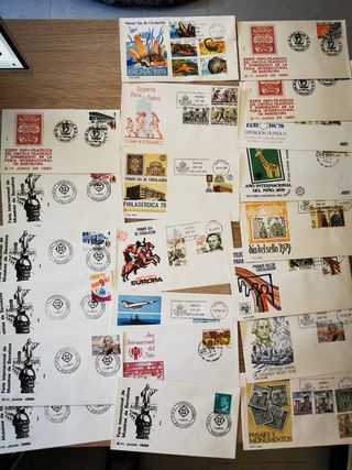 21 Sobres primer día