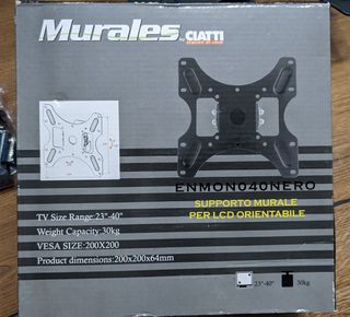 Staffa Supporto murale per LCD TV orientabile