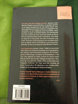 Un viejo que leía novelas de amor