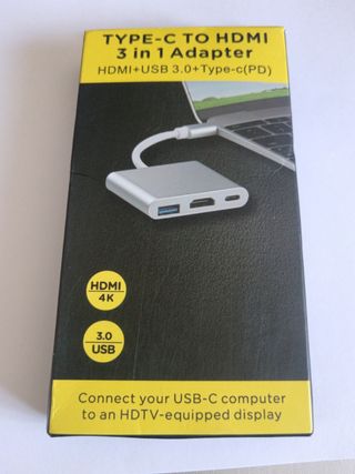 Adaptador de USBc a HDMI 