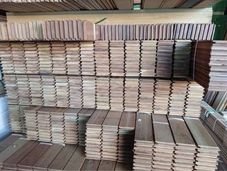 Liquidacion Tarima 100% maciza Teca 29,99€ m2