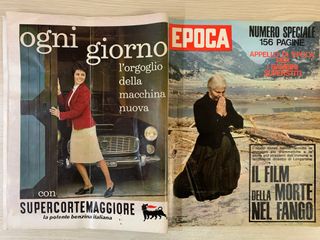 EPOCA n.682 del 20/10/1963 - Disastro del Vajont