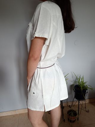 Vestito /camicione in lino e cotone.