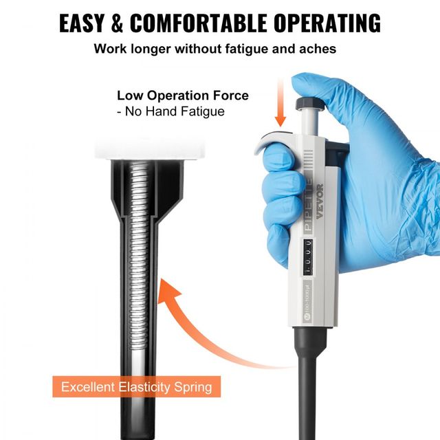 Set di Micropipette Monocanale 3 Pezzi Autoclavabi