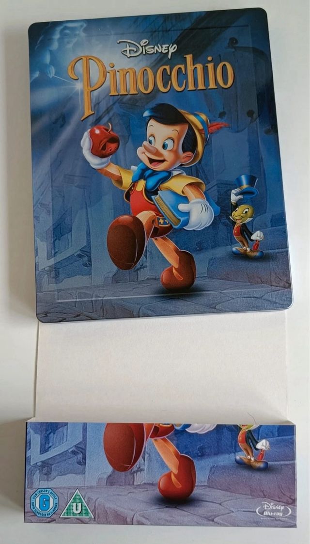 Pinocho steelbook Disney
