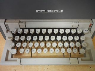 Maquina escribir olivetti