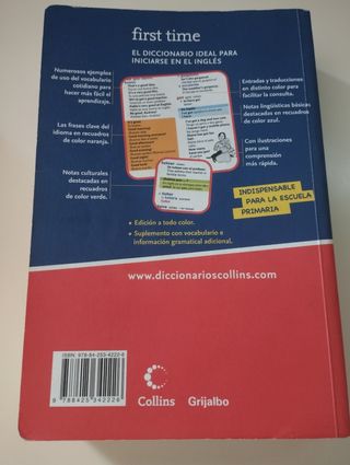 Diccionario Collins First Time