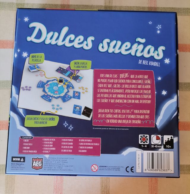 Dulces sueños (Juego de mesa) 