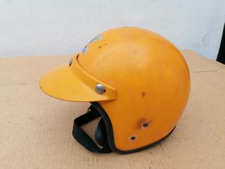 Casco moto antiguo 