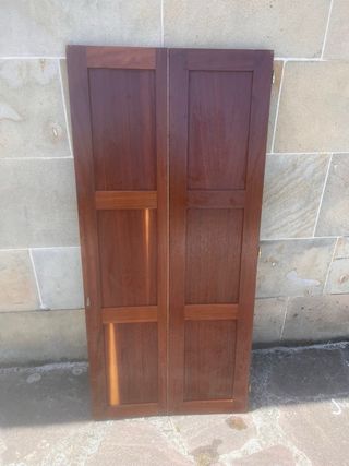 Contraventanas de madera