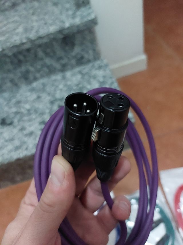 Cavi XRL 3 pin - 2 MT- vari colori