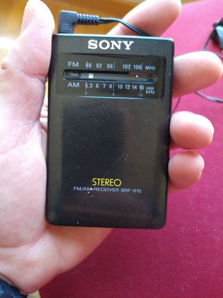 Radio de bolsillo vintage