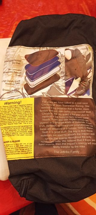 Espinilleras para moto