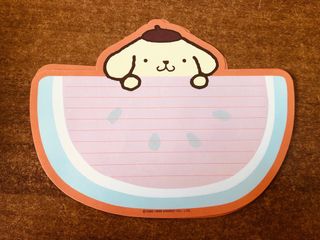 Carta da lettera pom pom purin