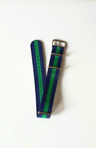 Correa NATO azul marino y verde