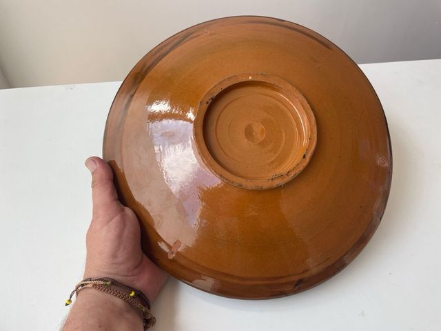 Bandeja de cerámica catalana