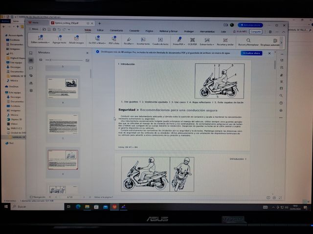 CD de Manuales completos de kymco xciting