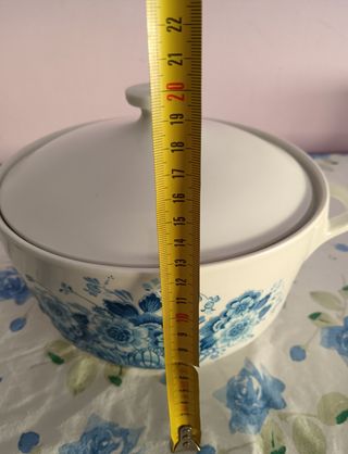 Zuppiera in porzellan made in Bulgaria