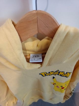 Sudadera Pikachu Zara niño
