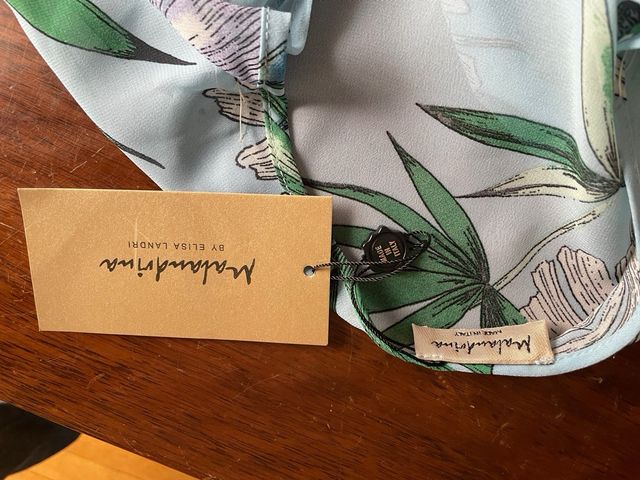 Camicetta svasata floreale