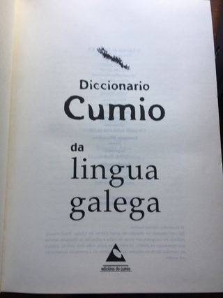 Diccionario Cumio