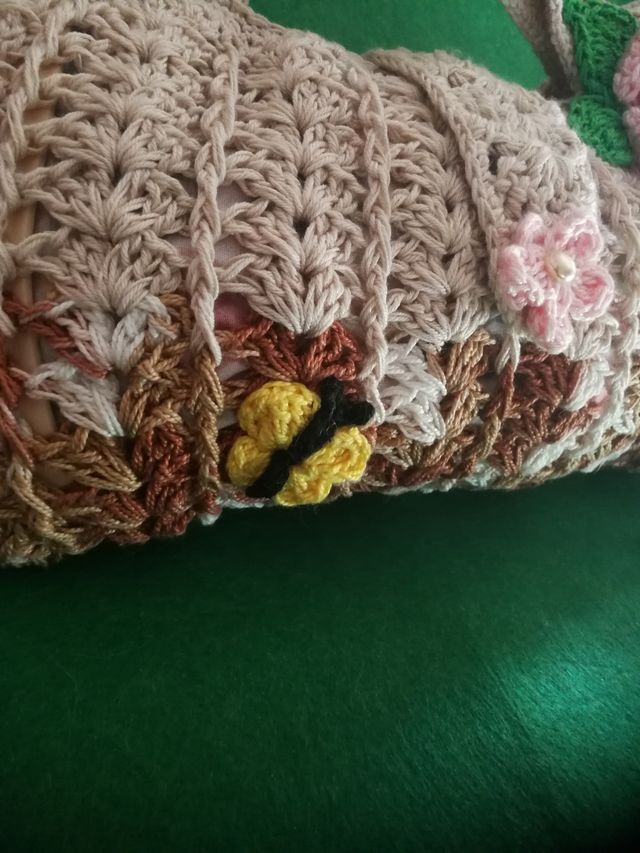 Bolso de mano ganchillo