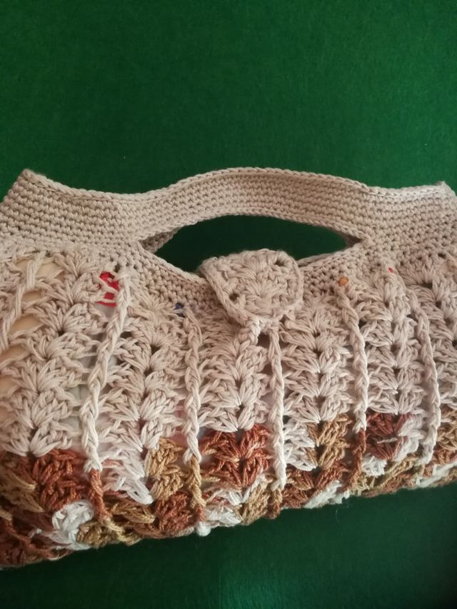 Bolso de mano ganchillo