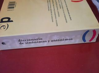 Diccionario antónimos y sinónimos