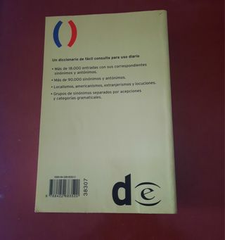 Diccionario antónimos y sinónimos