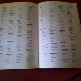 Diccionario antónimos y sinónimos