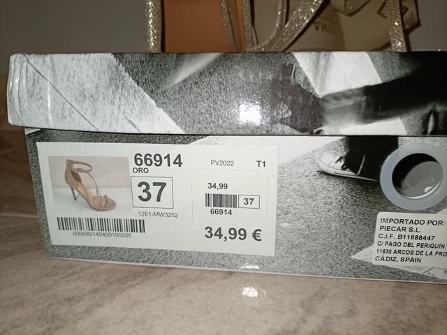 Zapatos de tacón mujer talla 37
