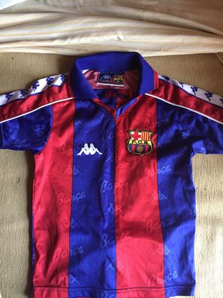 Equipacion de fútbol del Barcelona 1994