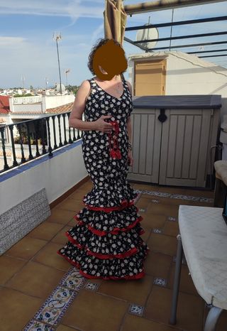 Traje de flamenca
