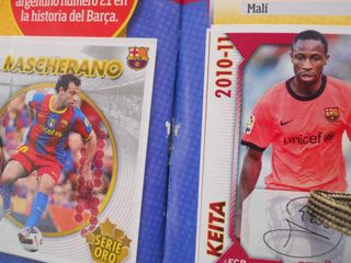 ALBUM CROMOS F.C. BARCELONA 2010-2011,PANINI.