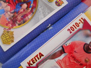 ALBUM CROMOS F.C. BARCELONA 2010-2011,PANINI.