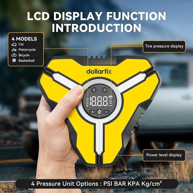 Inflador de Neumáticos Compresor de Aire