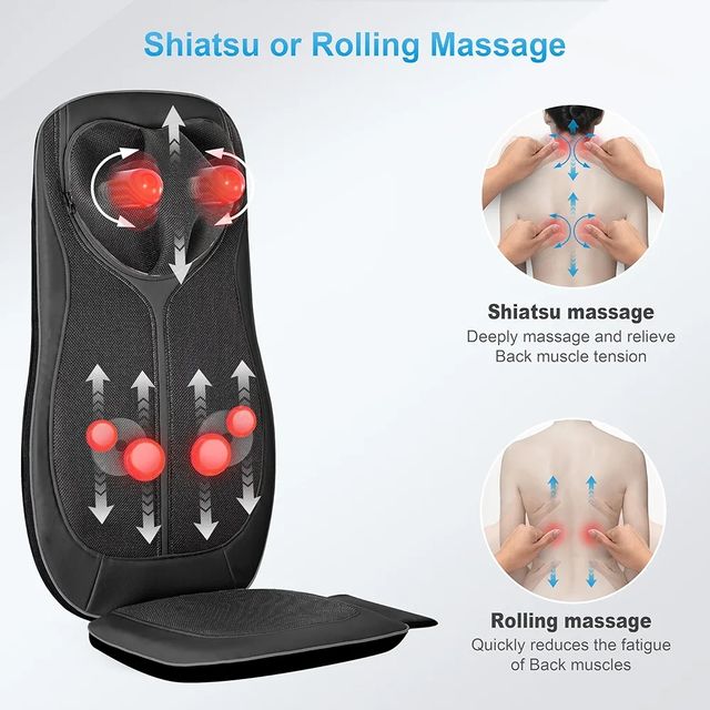 Cojín de Masaje con función de Calor