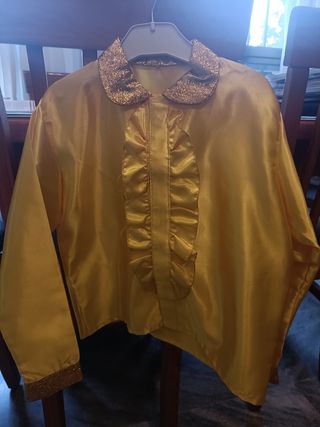Camisa fiesta disfraz de 4 a 8años